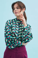 Mimas Ufo Grünes Hemd